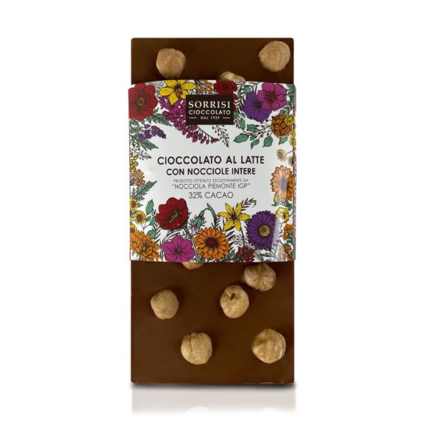 Tablette Chocolat au Lait & Noisettes -  Boella & Sorissi