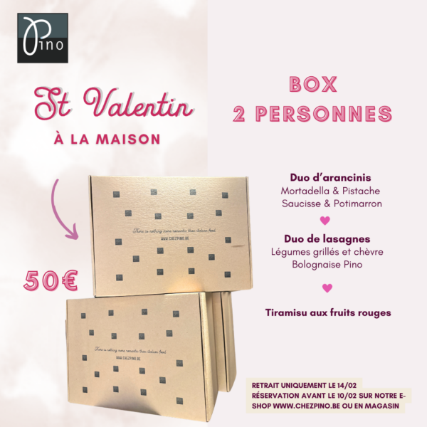 BOX ST VALENTIN 2 PERS