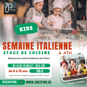 Stage Cuisine Italienne -  Enfant - ATH